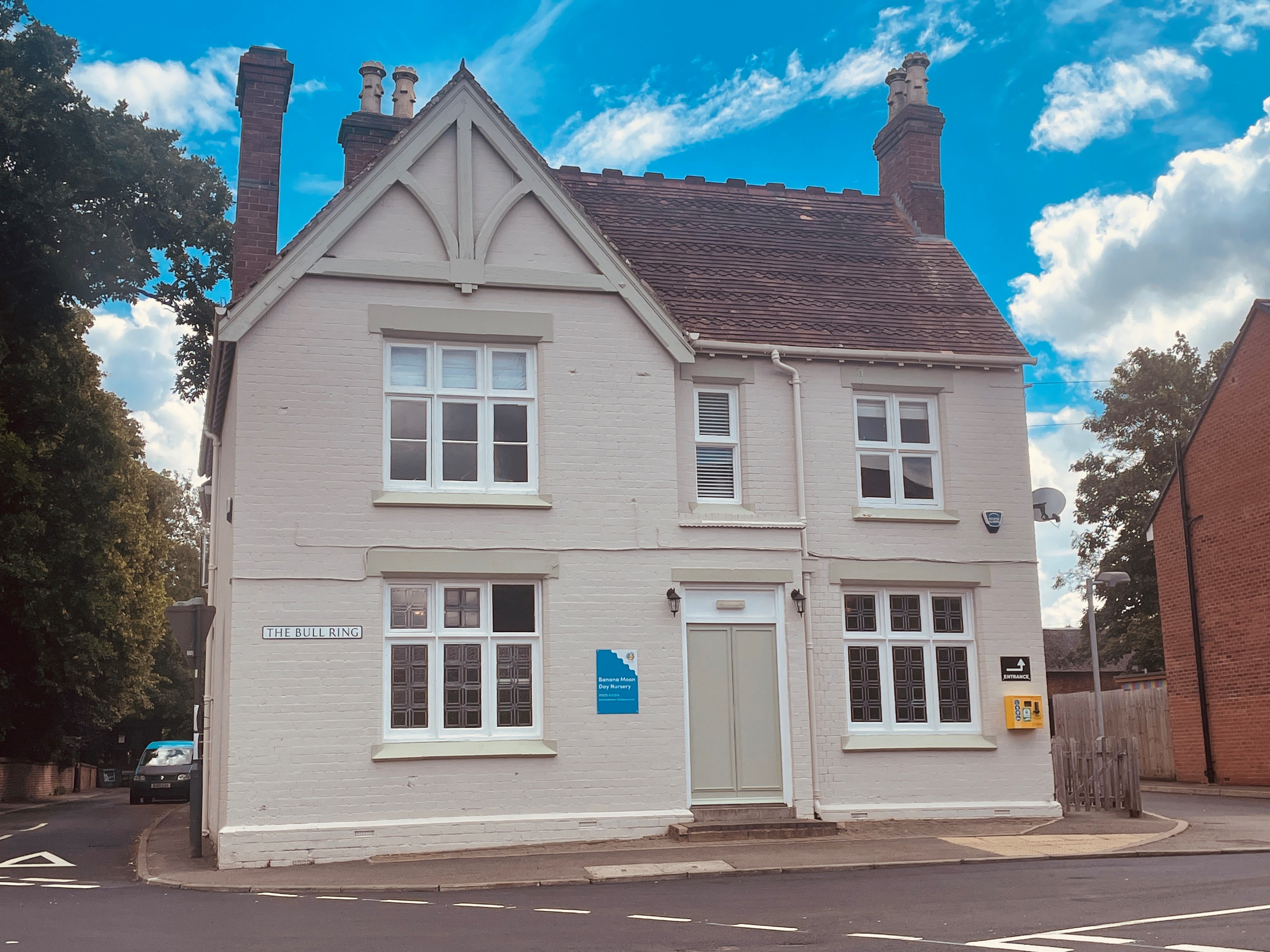 Newly painted Nursery